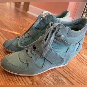 ASN wedge lace up sneakers